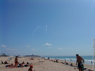 Un jeudi matin de septembre à Carcavelos... normal quoi!