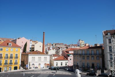 devant le parlement Portugais